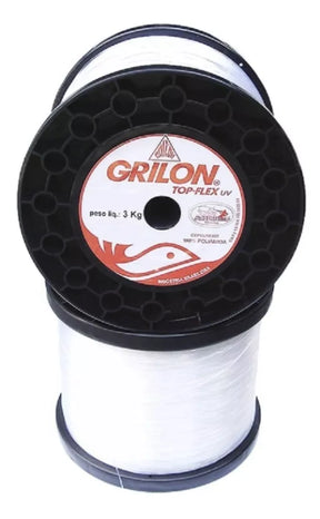 Linha de Pesca Grilon Mazzaferro Bobina 3 Kg 120 Mm E1,40mm