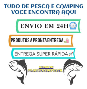 Boia Luminosa Kit Espada Completo C Acessórios Pesca Noturna